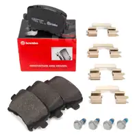 BREMBO P85095 Bremsbel&auml;ge f&uuml;r VW Golf 5 6 Passat B6 A3 8P 8J Leon 5F Octavia Superb hinten