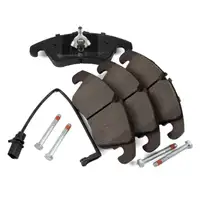 BREMBO P85098 Brake Pads + Warning Contact Cable for AUDI A4 B8, A5 8T, 8F, A6 C7, A7 4G, 8R (Front)