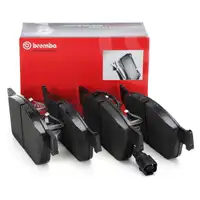 BREMBO Bremsbel&auml;ge + Sensor f&uuml;r VW Transporter Multivan California T5 T6 vorne 7E0698151B