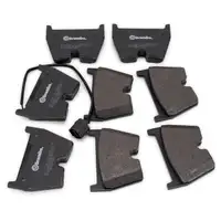 SHW Bremsscheiben + BREMBO Bremsbel&auml;ge + Sensor f&uuml;r AUDI TTRS FV PR-1ZK/1LU 400 PS vorne