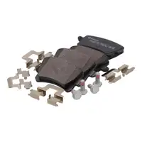 BREMBO Bremsscheiben + Bel&auml;ge f&uuml;r VW Golf 5 GTI Passat B6 B7 Sharan 7N Tiguan 5N hinten