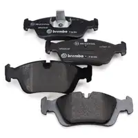 BREMBO Bremsscheiben + Bel&auml;ge + Wako f&uuml;r BMW 3er E46 316-323i 318d 320d vorne + hinten