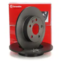 BREMBO 08.7627.11 Bremsscheiben Satz f&uuml;r OPEL Astra Combo Corsa Meriva Zafira hinten