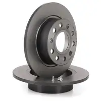 BREMBO Bremsscheiben Bel&auml;ge Sensor f&uuml;r VW Golf 5 6 A3 8P Leon 1P Octavia 2 vorne + hinten
