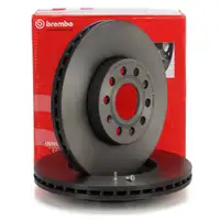 BREMBO 09.9145.11 Bremsscheiben Satz f&uuml;r AUDI A3 SEAT SKODA VW Eos Golf 5 6 7 vorne