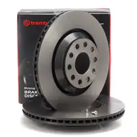 BREMBO Bremsscheiben Satz f&uuml;r VW Golf 5 6 7 8 Passat B6 B7 B8 Tiguan hinten 5Q0615601E