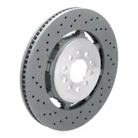 BREMBO Bremsscheiben + Bremsbel&auml;ge + Sensor f&uuml;r ALFA ROMEO Giulia Stelvio 2.9 Q4 vorne