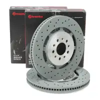 BREMBO Bremsscheiben Satz f&uuml;r ALFA ROMEO Giulia (952_) Stelvio (949_) 2.9 Q4 vorne