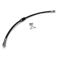 2x BREMBO Bremsschlauch + 1L DOT 4 Bremsfl&uuml;ssigkeit f&uuml;r VW Golf 5 6 Touran A3 8P vorne