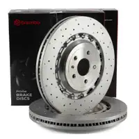 BREMBO 09.D174.43 Bremsscheiben Satz f&uuml;r AUDI TTRS FV 400 PS ab 10.2016 vorne 8S0615301E