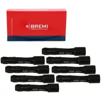 8x BREMI Z&uuml;ndkerzenstecker f&uuml;r BMW E36 E46 E34 E39 E32 E38 E31 Z3 Z8 X5 E53 12131730521