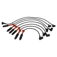 BOSCH Verteilerkappe + Verteilerfinger + Z&uuml;ndkabelsatz f&uuml;r MERCEDES W124 S124 A124 M104