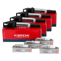 4x BREMI Z&uuml;ndspule + 4x NGK Z&uuml;ndkerze f&uuml;r BMW F20/21 F22/23 F30-34 F32-36 X1 X3 X4 X5 N20