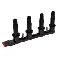 BREMI Z&uuml;ndspule + 4x ORIGINAL Z&uuml;ndkerze f&uuml;r OPEL Astra H Corsa D OPC Insignia A 1.6