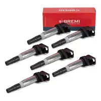 6x BREMI 20360 Z&uuml;ndspule f&uuml;r BMW E81-88 F20/21 F22/23 E46 E90-93 E30-34 E39 E60/61 F10/11