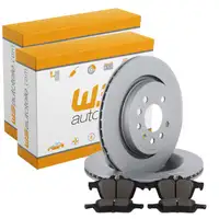 Bremsscheiben + Bremsbel&auml;ge f&uuml;r OPEL Signum CC Vectra C SAAB 9-3 (YS3F) 16 Zoll hinten