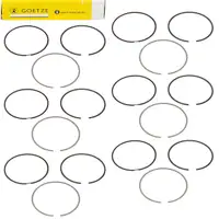 6x GOETZE 08-439200-00 Kolbenringsatz für PORSCHE 997 3.8 GT3 / RS 435/450 PS M 97.77 / R