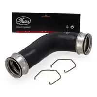 GATES Ladeluftschlauch f&uuml;r VW Golf 5 Caddy 3 AUDI A3 SKODA Octavia 2 1.9/2.0D 3C0145832D