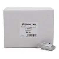 GEMATIC Auswuchtgewicht Schlaggewicht f&uuml;r Stahlfelge GRAU-ZINK 100 St&uuml;ck x 25g
