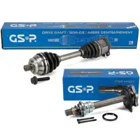 GSP Antriebswelle + Steckwelle f&uuml;r VW Sharan 7M SEAT Alhambra 7V FORD Galaxy WGR vorne