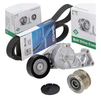 DAYCO Keilrippenriemen + INA Spanner + Rolle f&uuml;r VW Golf 4 Sharan 7M T5 A3 8L1 1.9 TDI