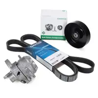 DAYCO 6PK2155S Keilrippenriemen + Spanner INA Rolle f&uuml;r MERCEDES W210 W163 R170 M111
