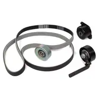 DAYCO Keilrippenriemen Satz + GEBA Wasserpumpe f&uuml;r BMW E46 E90-92 E60/61 X3 E83 M47 M57