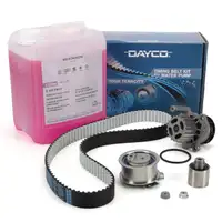 DAYCO Zahnriemensatz + Wasserpumpe + 5L ORIGINAL Frostschutz f&uuml;r VW Golf 4 5 1.9/2.0 TDI
