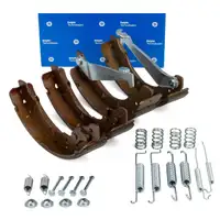 DELPHI Bremsbacken + Federn Satz f&uuml;r VW Golf 3 Lupo Polo Up Arosa Ibiza Mii Citigo Fabia