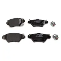 DELPHI Bremsscheiben + Bremsbel&auml;ge f&uuml;r OPEL Astra G 1.2-1.6 1.7 DIESEL hinten