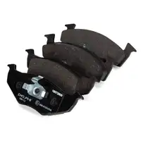 HIRSCHER Bremsscheiben + DELPHI Bremsbel&auml;ge f&uuml;r VW Golf 3 Vento ohne ABS vorne