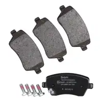 DELPHI Bremsscheiben + Bel&auml;ge f&uuml;r RENAULT Clio 4 Captur 1 Kangoo Zoe DACIA Dokker vorne