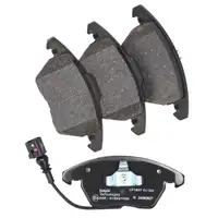 DELPHI Bremsbel&auml;ge + Wako f&uuml;r AUDI A1 A3 SEAT SKODA VW Golf 4 5 6 Passat Polo vorne