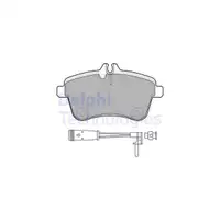 DELPHI LP1938 Brake Pads + Warning Contact Sensor for Mercedes A-Class W169 and B-Class (Front)
