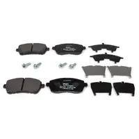 DELPHI Bremsscheiben + Bremsbel&auml;ge f&uuml;r FORD Fiesta 6 MK6 mit Trommelbremse vorne