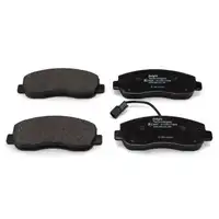 DELPHI Bremsscheiben + Bel&auml;ge Sensor f&uuml;r NISSAN Interstar OPEL Movano B RENAULT 3 vorne