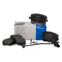 DELPHI Bremsbel&auml;ge + Wako f&uuml;r AUDI RS4 B8 RS5 8T 8F A6 C7 A7 4G PORSCHE Macan hinten