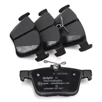 DELPHI Bremsbel&auml;ge f&uuml;r AUDI A3 8V Q2 SEAT Leon SKODA Superb VW Golf 7 Passat hinten