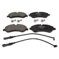 DELPHI Bremsscheiben + Bremsbel&auml;ge + Sensor f&uuml;r FORD Tourneo Custom Transit V362 V63 vorne