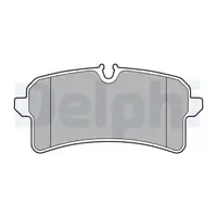 DELPHI LP2706 Bremsbel&auml;ge + Sensor f&uuml;r AUDI S6 RS6 C7 S7 RS7 4G A8 S8 4H Macan hinten