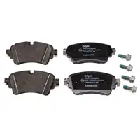 DELPHI Bremsscheiben + Bel&auml;ge + Sensor f&uuml;r AUDI A4 B9 A5 F5 A8 4N VW Touareg CR7 hinten