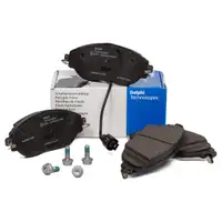 DELPHI LP3389 Bremsbel&auml;ge + Wako f&uuml;r VW Golf 7 GTI/R Passat B8 AUDI A3 S3 8V 8Y Q2 vorne