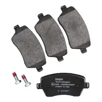 DELPHI LP3551 Bremsbel&auml;ge Bremskl&ouml;tze f&uuml;r DACIA LADA MERCEDES-BENZ NISSAN RENAULT vorne