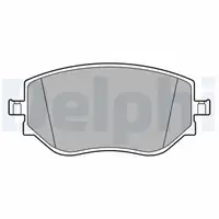 DELPHI Bremsscheiben + Bremsbel&auml;ge f&uuml;r NISSAN Micra 5 K14 RENAULT Clio 5 16/17 Zoll vorne