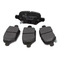 DELPHI LP3611 Bremsbel&auml;ge f&uuml;r OPEL Mokka/10 J13 ab Fgst. J4000001/JB000001 hinten 42539412