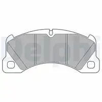 DELPHI LP3629 Bremsbel&auml;ge f&uuml;r PORSCHE Cayenne (9PA) Panamera (970) VW Touareg (7L) vorne