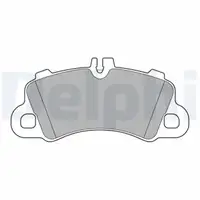 DELPHI LP3639 Bremsbel&auml;ge f&uuml;r PORSCHE Cayenne 9Y Macan 95B 3.0 S / Diesel 18 Zoll vorne