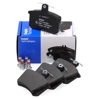 DELPHI Bremsbel&auml;ge f&uuml;r AUDI 100 200 80 90 A4 A6 A8 SEAT Exeo VW Golf 1 Passat hinten