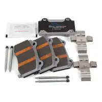 DELPHI Bremsen Bremsscheiben + Bremsbel&auml;ge f&uuml;r TESLA Model 5YJX mit BREMBO-System hinten