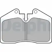DELPHI LP672 Bremsbel&auml;ge f&uuml;r PORSCHE 911 964 993 928 944 968 AUDI RS2 B4 vorne / hinten
